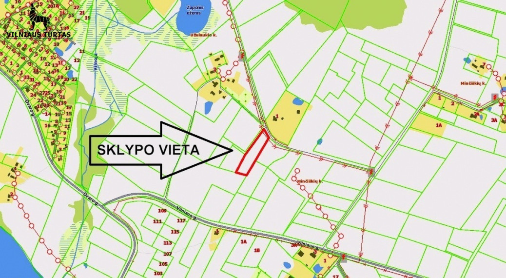 Parduodamas sklypas Sudervės k., Vilniaus r. sav., 54 a ploto 6