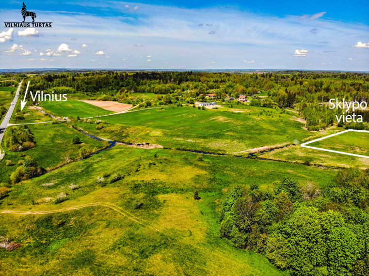 Parduodamas  sklypas Purviškių k., Vilniaus r. sav., 357 a ploto 3