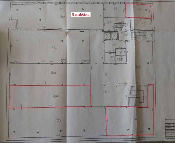 Nuomojamos administracinės, kitos paskirties, maitinimo patalpos J. Basanavičiaus g., Jonavos m., Jonavos r. sav., 43 m2 ploto 8