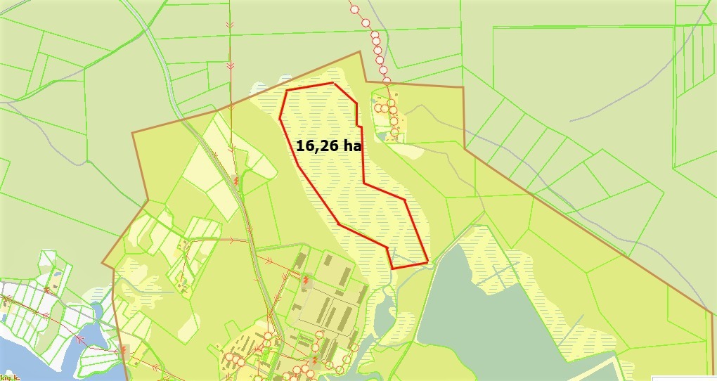 Parduodamas sklypas Arvydų k., Vilniaus r. sav., 1626.7 a ploto 5