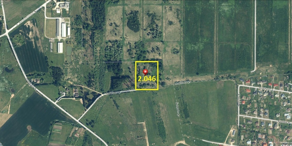 Parduodamas sklypas Sodžiaus g., Molainių k., Panevėžio r. sav., 204.6 a ploto 3