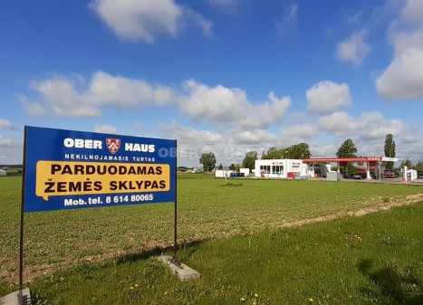 Parduodamas komercinės paskirties sklypas Ramygalos g., Pilėnai, Panevėžio m., Panevėžio m. sav., 128.78 a ploto