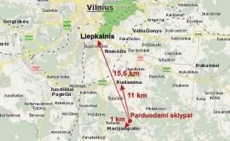 Parduodamas  sklypas Mėtų g., Marijampolio k., Vilniaus r. sav., 50 a ploto 18