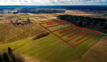 Parduodamas  sklypas Mėtų g., Marijampolio k., Vilniaus r. sav., 50 a ploto 1