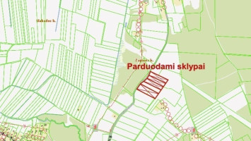 Parduodamas  sklypas Mėtų g., Marijampolio k., Vilniaus r. sav., 50 a ploto 5