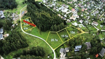 Parduodamas namų valdos paskirties sklypas Kryžiokų g., Balsiai, Vilniaus m., Vilniaus m. sav., 15.03 a ploto 1