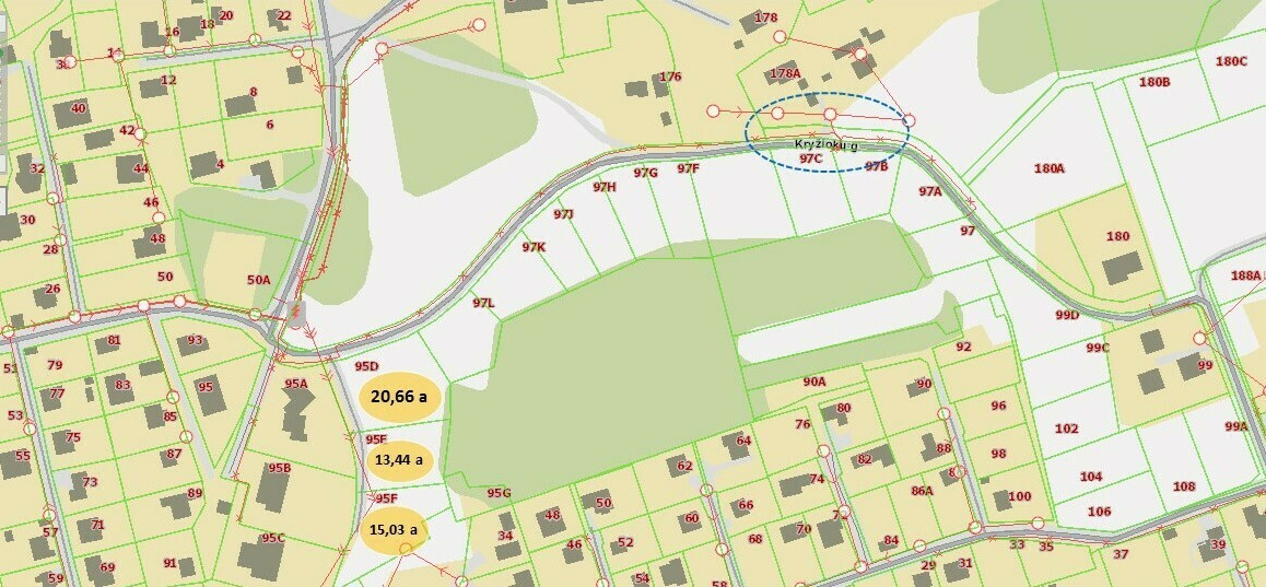 Parduodamas namų valdos paskirties sklypas Kryžiokų g., Balsiai, Vilniaus m., Vilniaus m. sav., 15.03 a ploto 10