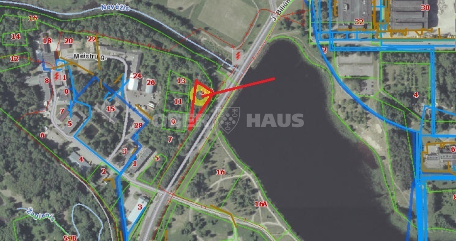 Parduodamas komercinės paskirties sklypas J. Biliūno g., Centras, Panevėžio m., Panevėžio m. sav., 19.83 a ploto 4