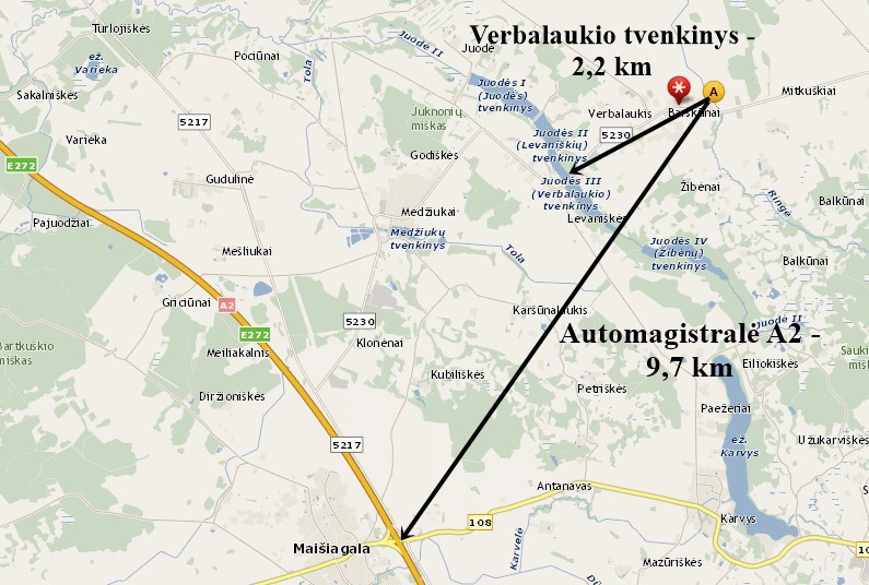 Parduodamas  sklypas Barskūnų k., Širvintų r. sav., 251 a ploto 8