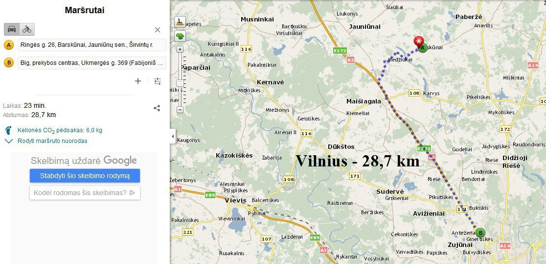 Parduodamas  sklypas Barskūnų k., Širvintų r. sav., 251 a ploto 9