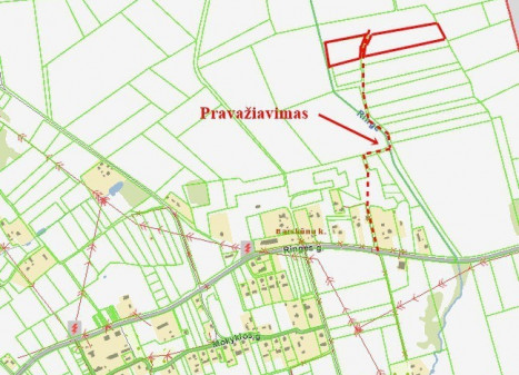 Parduodamas  sklypas Barskūnų k., Širvintų r. sav., 251 a ploto