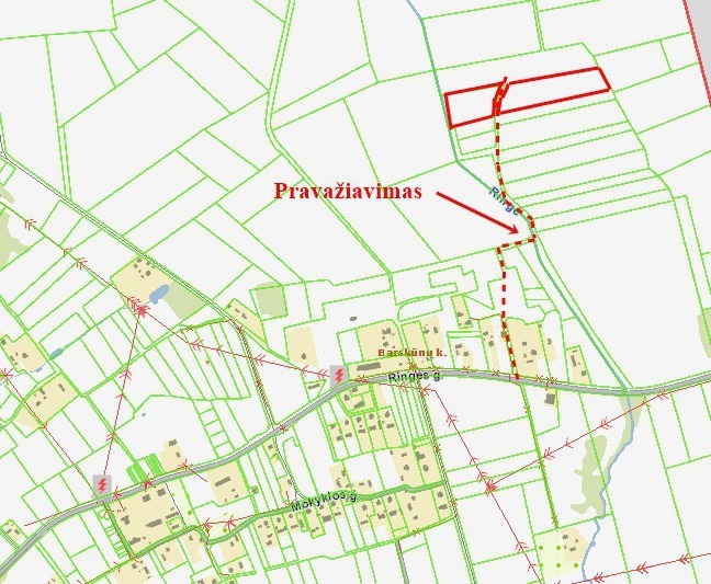 Parduodamas sklypas Barskūnų k., Širvintų r. sav., 251 a ploto 1