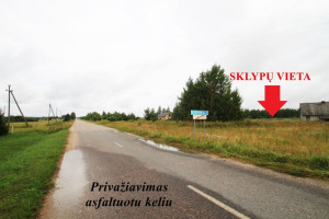 Parduodamas  sklypas Svajonių g., Šiaulių k., Širvintų r. sav., 23.97 a ploto 13