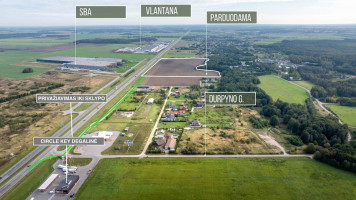 Parduodamas kitos paskirties sklypas Dauparų k., Klaipėdos r. sav., 1600 a ploto 1
