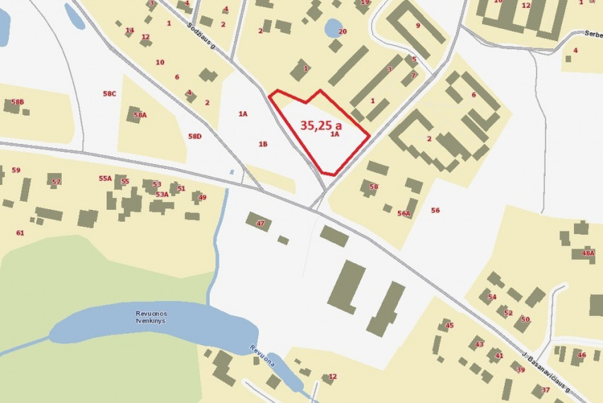 Parduodamas  sklypas Rasos g., Prienų m., Prienų r. sav., 35.25 a ploto 5