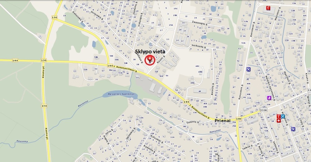 Parduodamas  sklypas Rasos g., Prienų m., Prienų r. sav., 35.25 a ploto 7