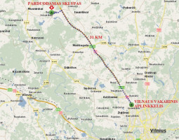 Parduodamas  sklypas Bartkuškio k., Širvintų r. sav., 62 a ploto 19