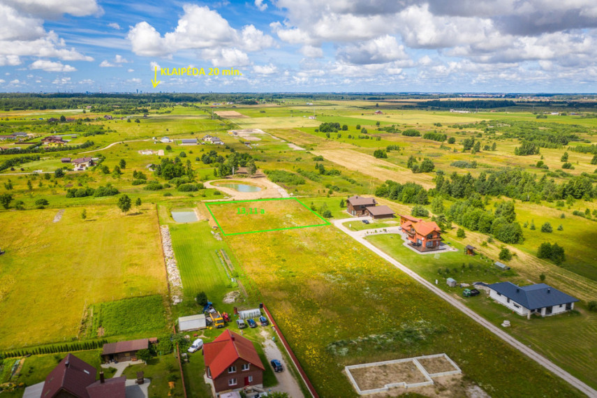 Parduodamas kitos paskirties sklypas Šv. Liucijos, Dovilų mstl., Klaipėdos r. sav., 13.11 a ploto 2