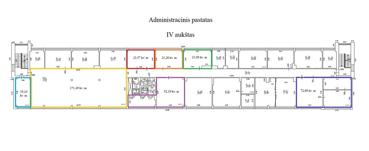 Nuomojamos administracinės, gamybinės, kitos paskirties, sandėliavimo patalpos Pramonės g., Putinų, Alytaus m., Alytaus m. sav., 40.98 m2 ploto 22