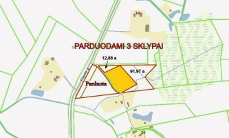 Parduodamas kitos paskirties sklypas Kantrimiškio k., Širvintų r. sav., 104.85 a ploto 9