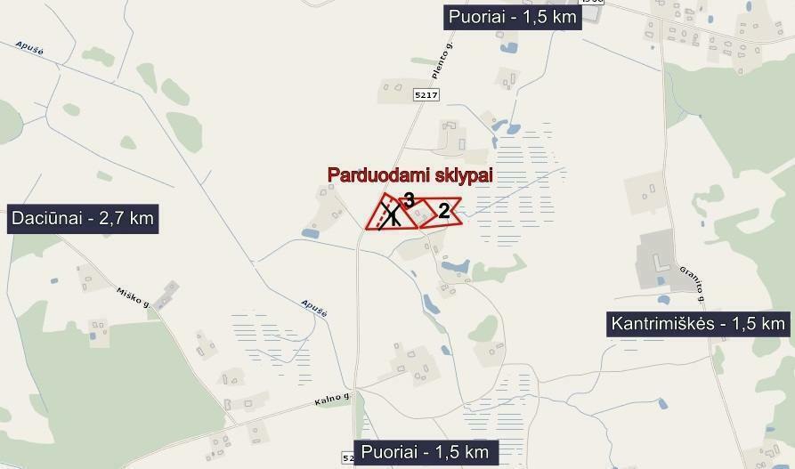 Parduodamas kitos paskirties sklypas Kantrimiškio k., Širvintų r. sav., 104.85 a ploto 14