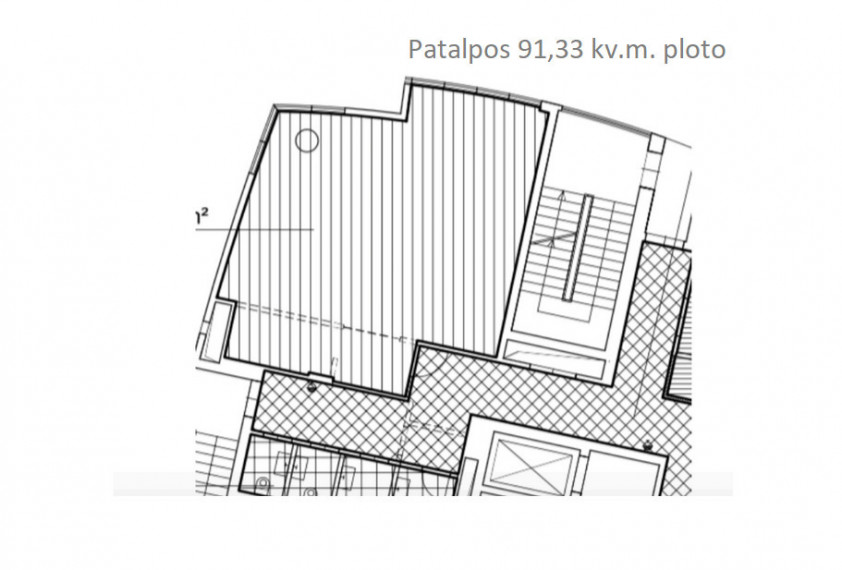 Nuomojamos administracinės patalpos Lvivo g., Šnipiškės, Vilniaus m., Vilniaus m. sav., 173.4 m2 ploto 3