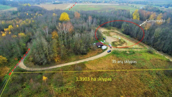 Parduodamas žemės ūkio paskirties sklypas Piliakalnio k., Vilniaus r. sav., 139 a ploto 1