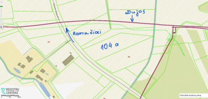 Parduodamas  sklypas S. Žukausko g., Ramučių k., Kauno r. sav., 104 a ploto 19