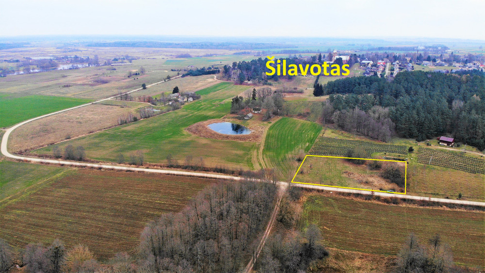 Parduodamas sklypas Smėlio g., Šilavoto k., Prienų r. sav., 50 a ploto 1