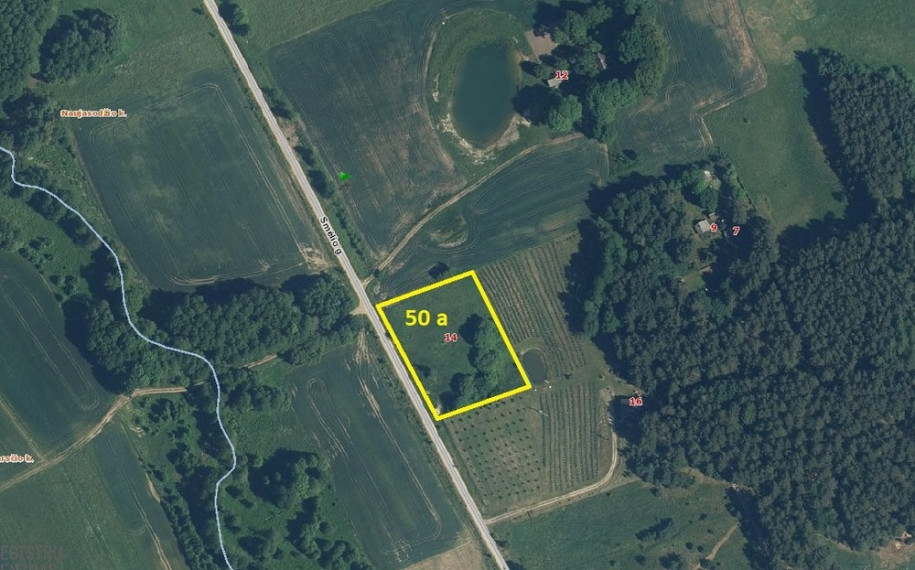 Parduodamas sklypas Smėlio g., Šilavoto k., Prienų r. sav., 50 a ploto 6