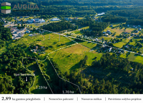 Parduodamas žemės ūkio paskirties sklypas Bažnyčios g. 41, Pučkalaukio k., Vilniaus r. sav., 289 a ploto Parduodamas žemės ūkio paskirties sklypas Bažnyčios g. 41, Pučkalaukio k., Vilniaus r. sav., 289 a ploto