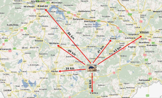 Parduodamas  sklypas Petrauskų k., Trakų r. sav., 1288 a ploto 13