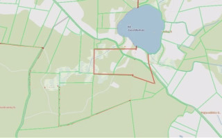 Parduodamas  sklypas Petrauskų k., Trakų r. sav., 1288 a ploto 12