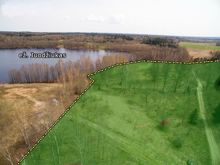 Parduodamas sklypas Petrauskų k., Trakų r. sav., 1288 a ploto 6