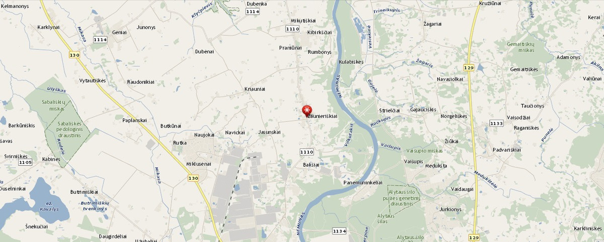 Parduodamas  sklypas Slėnio, Žaunieriškių k., Alytaus r. sav., 12.94 a ploto 9