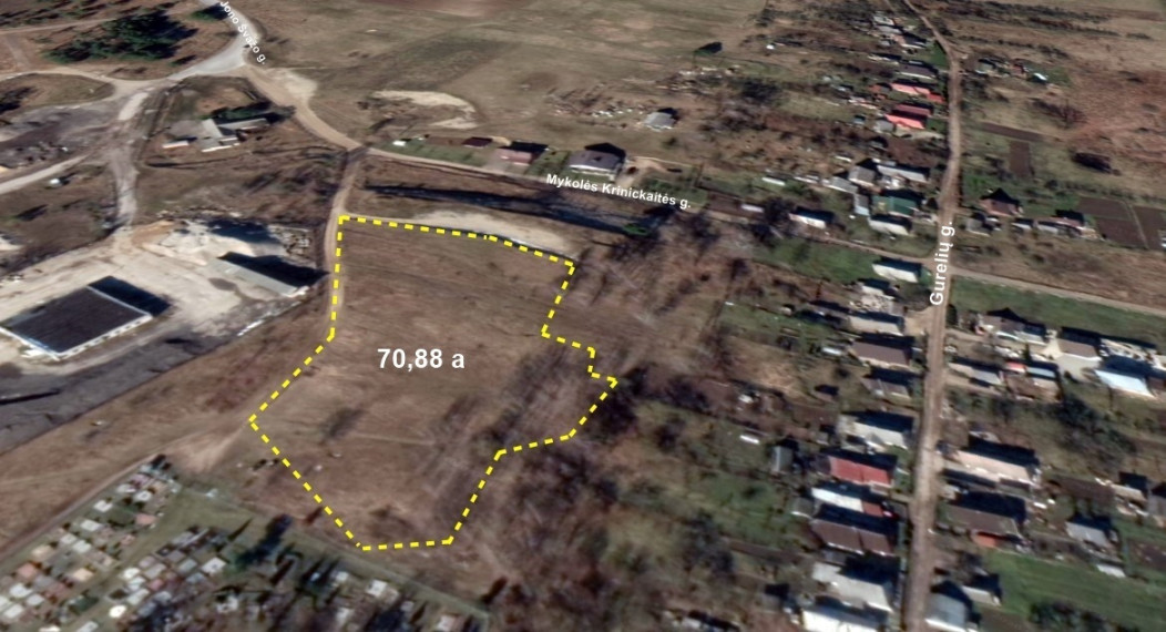 Parduodamas sklypas Gurelių k., Vilniaus m. sav., 70.88 a ploto 3