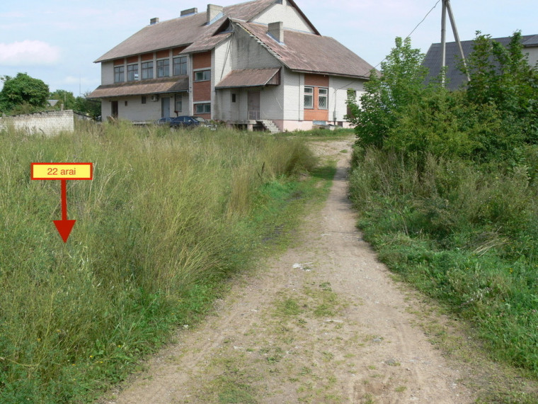 Parduodamas sklypas Kaštonų g., Joniškio mstl., Molėtų r. sav., 22 a ploto 3