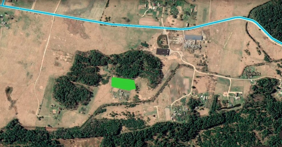 Parduodamas sklypas Linkų k., Vilniaus r. sav., 62 a ploto 1