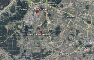 Parduodamas kitos paskirties sklypas Felikso Mieliausko g., Naujininkai, Vilniaus m., Vilniaus m. sav., 122.94 a ploto 2