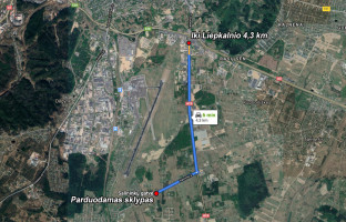 Parduodamas kitos paskirties sklypas Felikso Mieliausko g., Naujininkai, Vilniaus m., Vilniaus m. sav., 122.94 a ploto 10