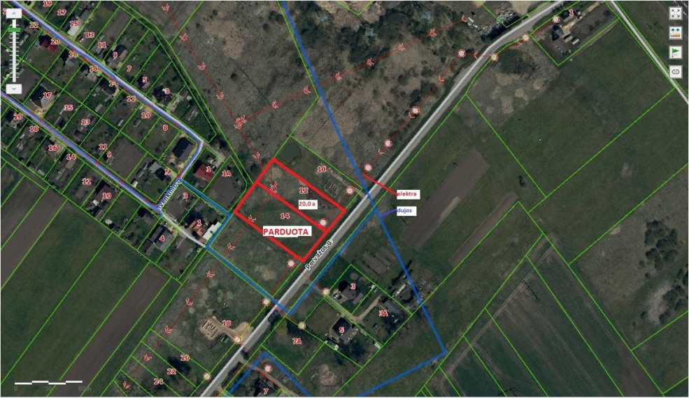 Parduodamas sklypas Šiaulių r. sav., 20.00 a ploto 2