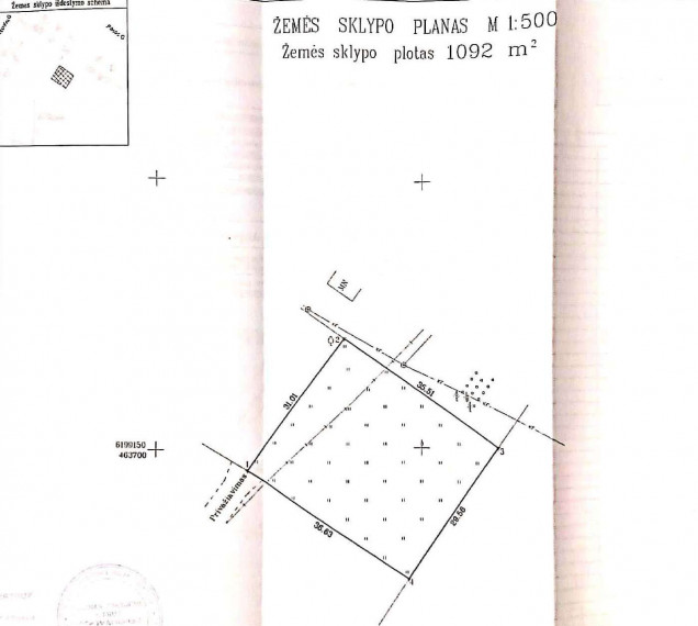 Parduodamas sklypas Kairių mstl., Šiaulių r. sav., 11.68 a ploto 19