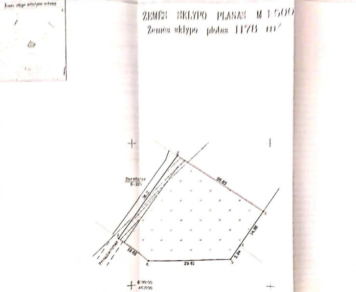 Parduodamas sklypas Kairių mstl., Šiaulių r. sav., 11.68 a ploto 20