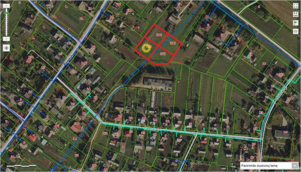 Parduodamas sklypas Kairių mstl., Šiaulių r. sav., 11.68 a ploto 22