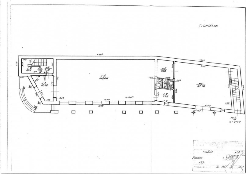 Parduodamos patalpos Centras, Šiauliai, Šiaulių m. sav., 525.2 m² ploto 10