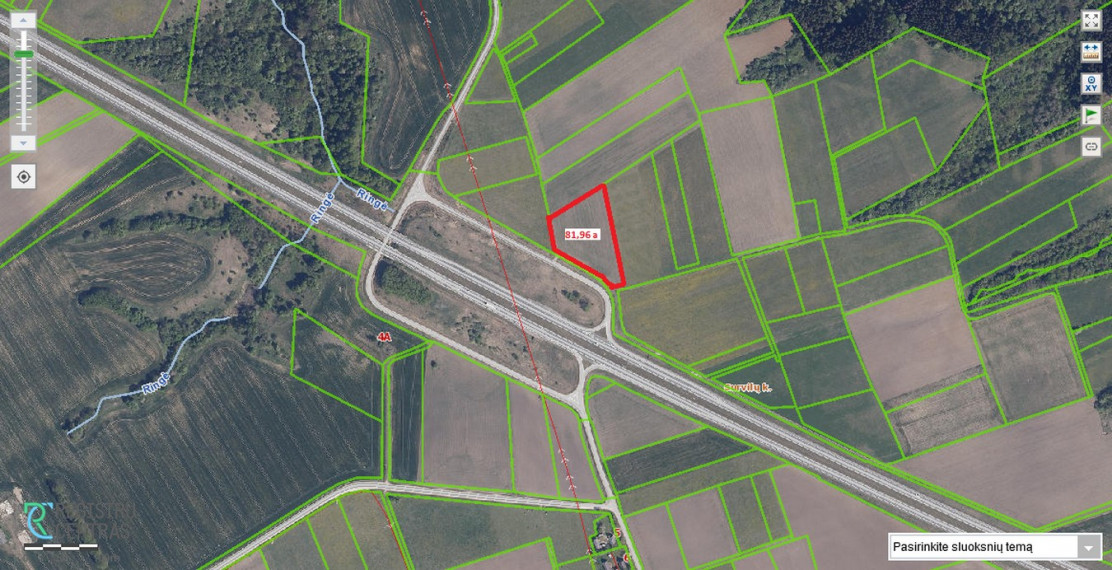 Parduodamas sklypas Raseinių r. sav., 81.96 a ploto 4
