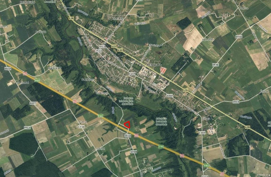 Parduodamas sklypas Raseinių r. sav., 81.96 a ploto 6