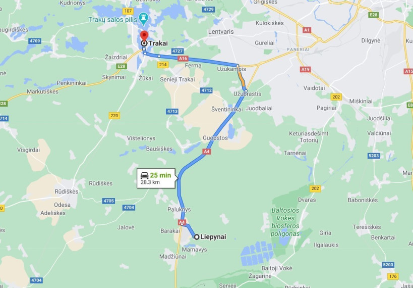 Parduodamas sklypas Debesų g., Liepynų k., Trakų r. sav., 50 a ploto 6