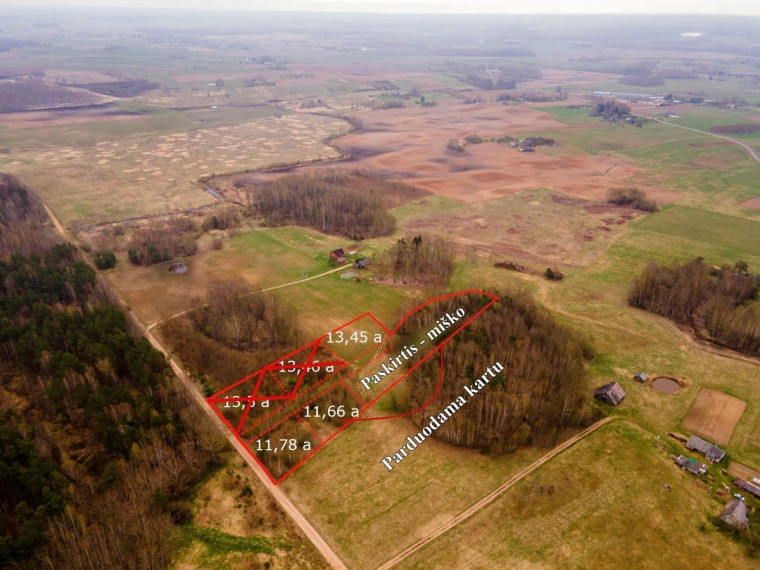 Parduodamas sklypas Jauniūnų k., Širvintų r. sav., 13.45 a ploto 5