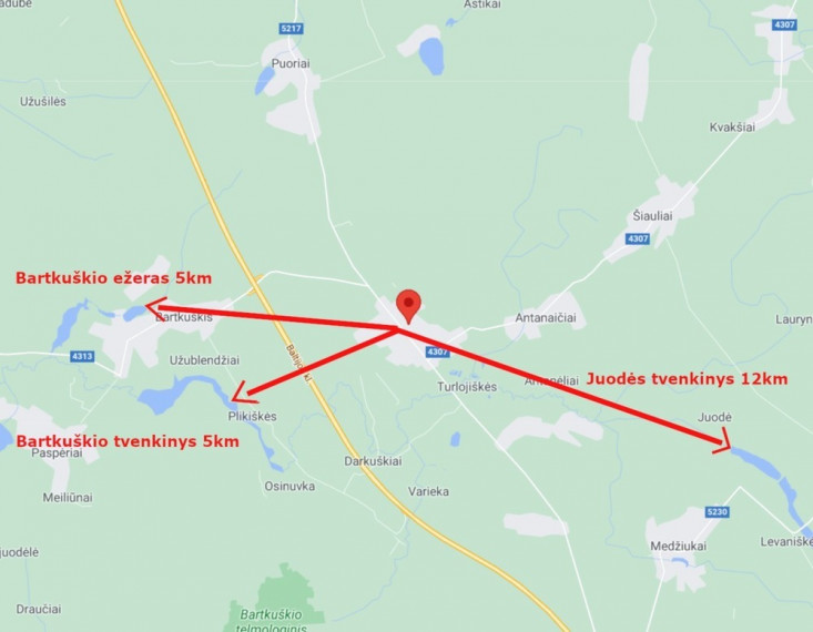 Parduodamas  sklypas Jauniūnų k., Širvintų r. sav., 13.45 a ploto 13